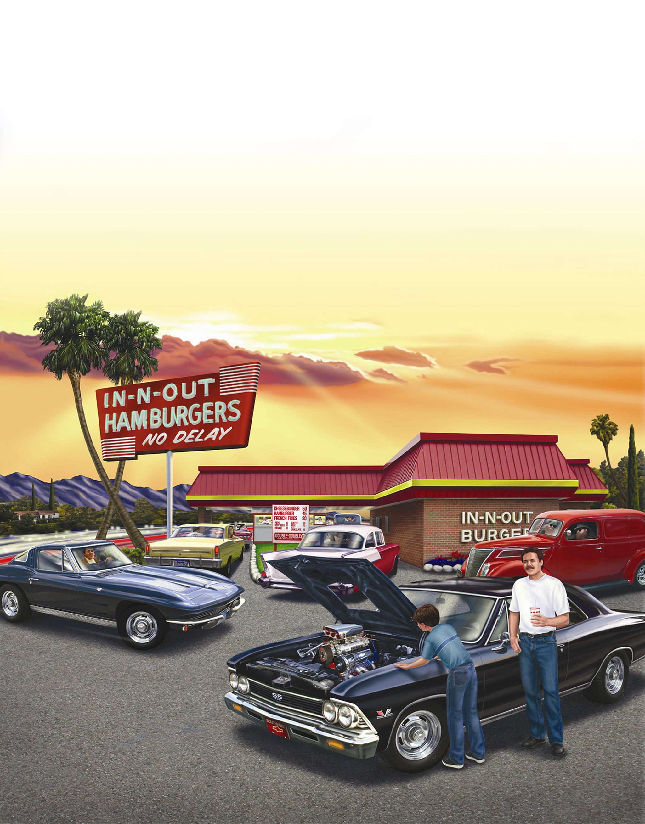 In-N-Out Burgers Restaurant